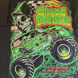 Vintage Grave Digger Shirt Men's XXL